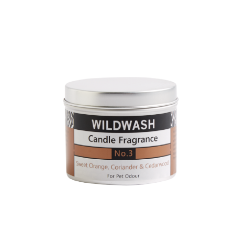WildWash三號香氛蠟燭(甜橙、芫荽、雪松)190g