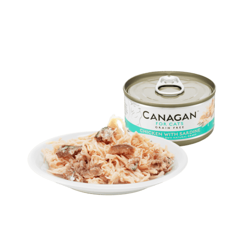 卡納根雞肉佐沙丁魚(貓)75g x12入
