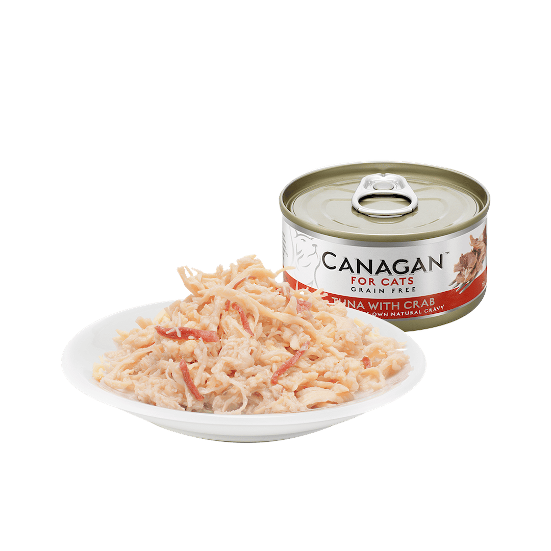 ★ 無穀 ★ 貓咪主食罐 ★ 卡納根鮪魚佐蟹肉(貓)