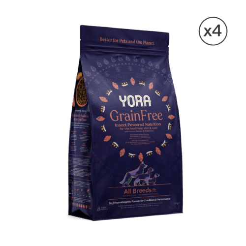 YORA無穀全犬種完整配方1.5kg x4入