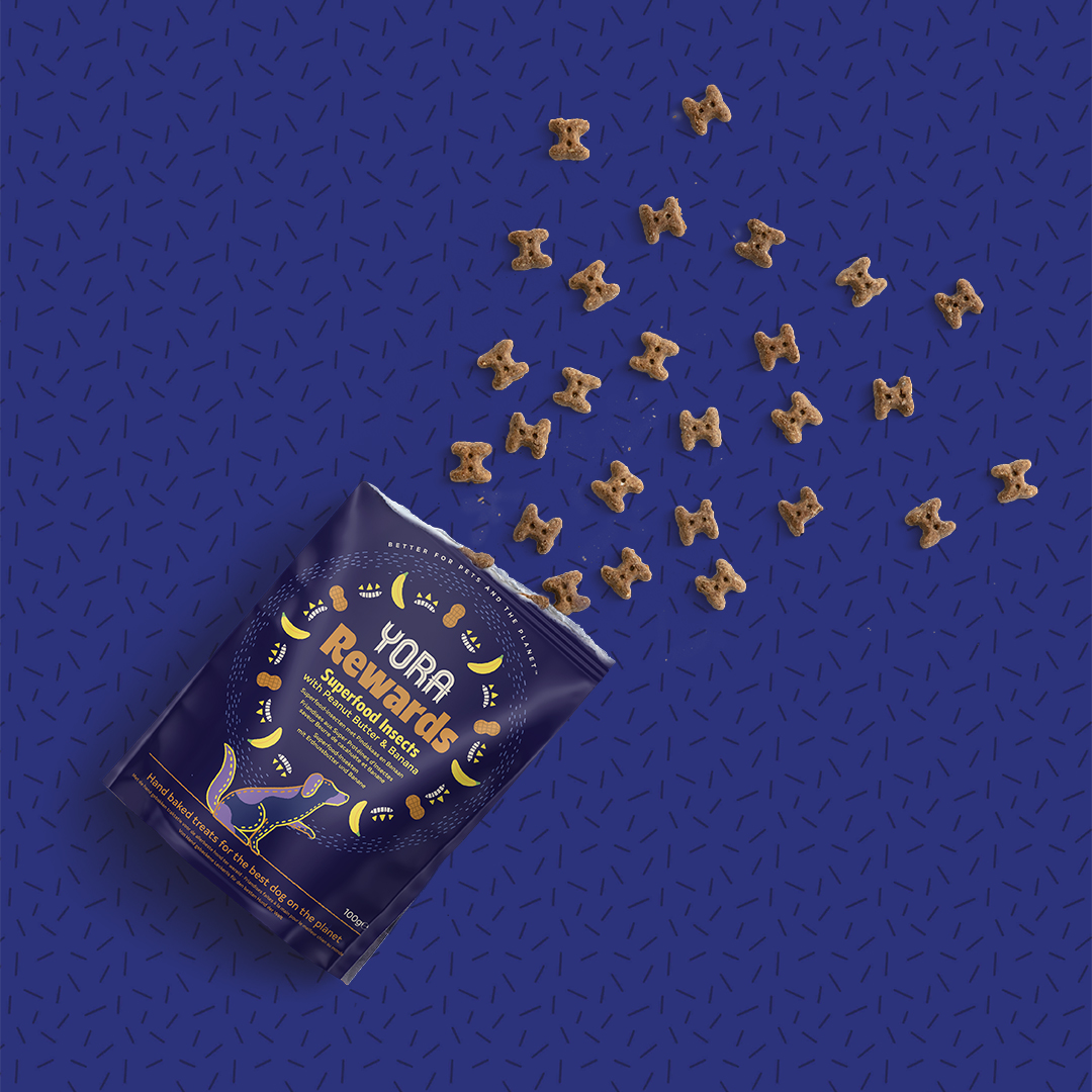 YORA好乖乖餅乾(犬)100G-花生醬&香蕉:圖片 2