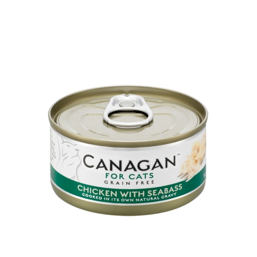 卡納根雞肉佐鱸魚(貓)75g x12入